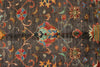 8x11 Gray and Multicolor Turkish Tribal Rug