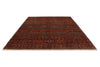 9x12 Multicolor and Red Tribal Rug
