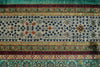 10x13 Green and Gray Turkish Tribal Rug