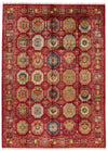 8x12 Red Turkish Tribal Rug