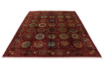 8x12 Red Turkish Tribal Rug