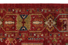 8x12 Red Turkish Tribal Rug