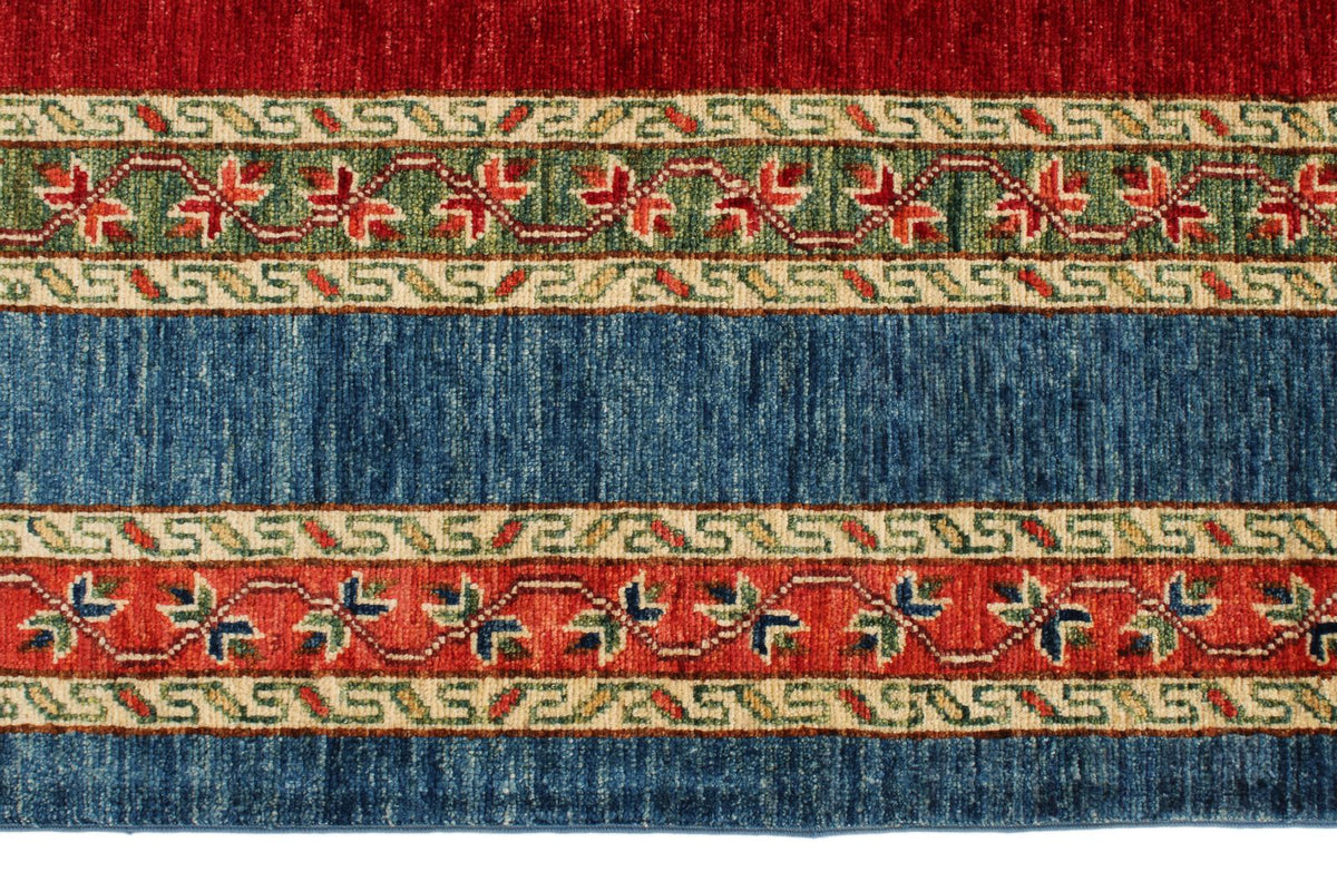 9x12 Multicolor Turkish Tribal Rug