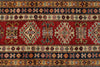 10x14 Blue and Red Kazak Tribal Rug