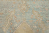 5x7 Light Blue and Ivory Turkish Oushak Rug