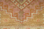 4x6 Multicolor and Green Turkish Oushak Rug