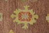 10x14 Purple and Ivory Turkish Oushak Rug