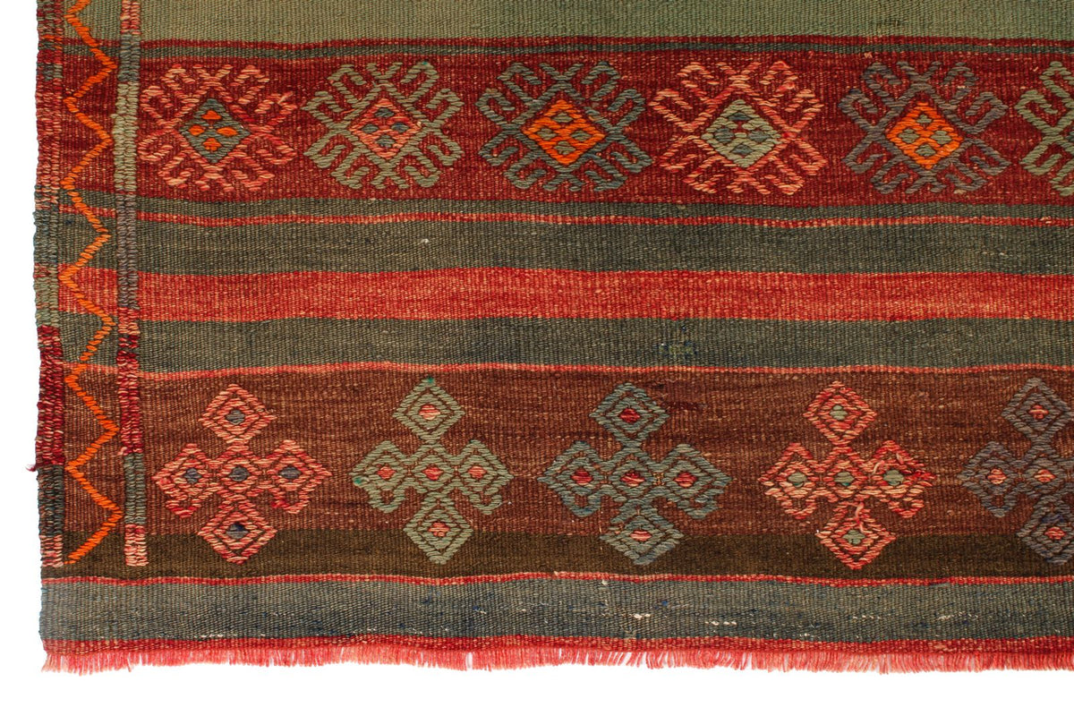 5x10 Multicolor Turkish Tribal Rug