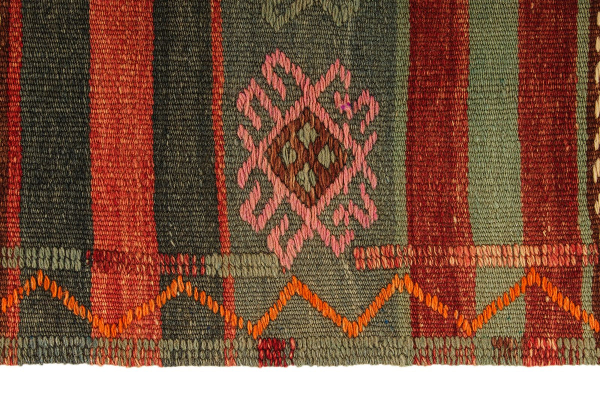 5x10 Multicolor Turkish Tribal Rug