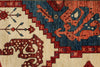 8x10 Navy and Ivory Anatolian Traditional Rug