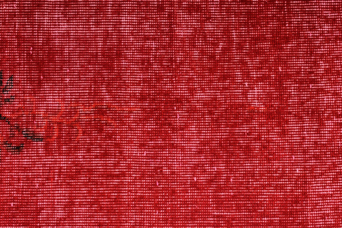 5x9 Red and Red Modern Contemporary Rug