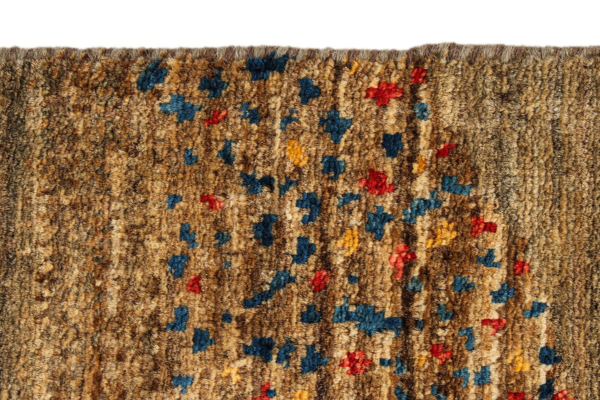 6x8 Brown and Multicolor Anatolian Traditional Rug