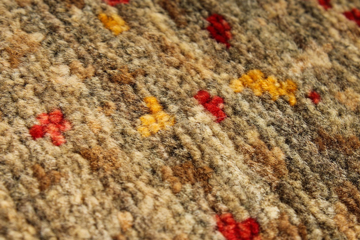 6x8 Brown and Multicolor Anatolian Traditional Rug