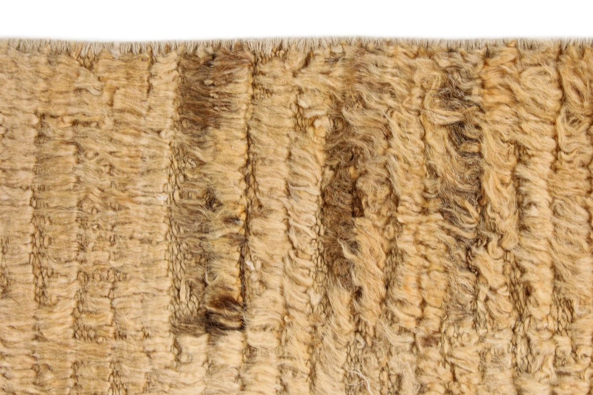 4x6 Beige and Brown Modern Contemporary Rug
