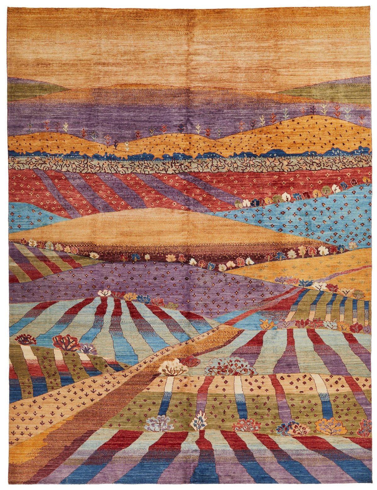 9x12 Multicolor Anatolian Traditional Rug