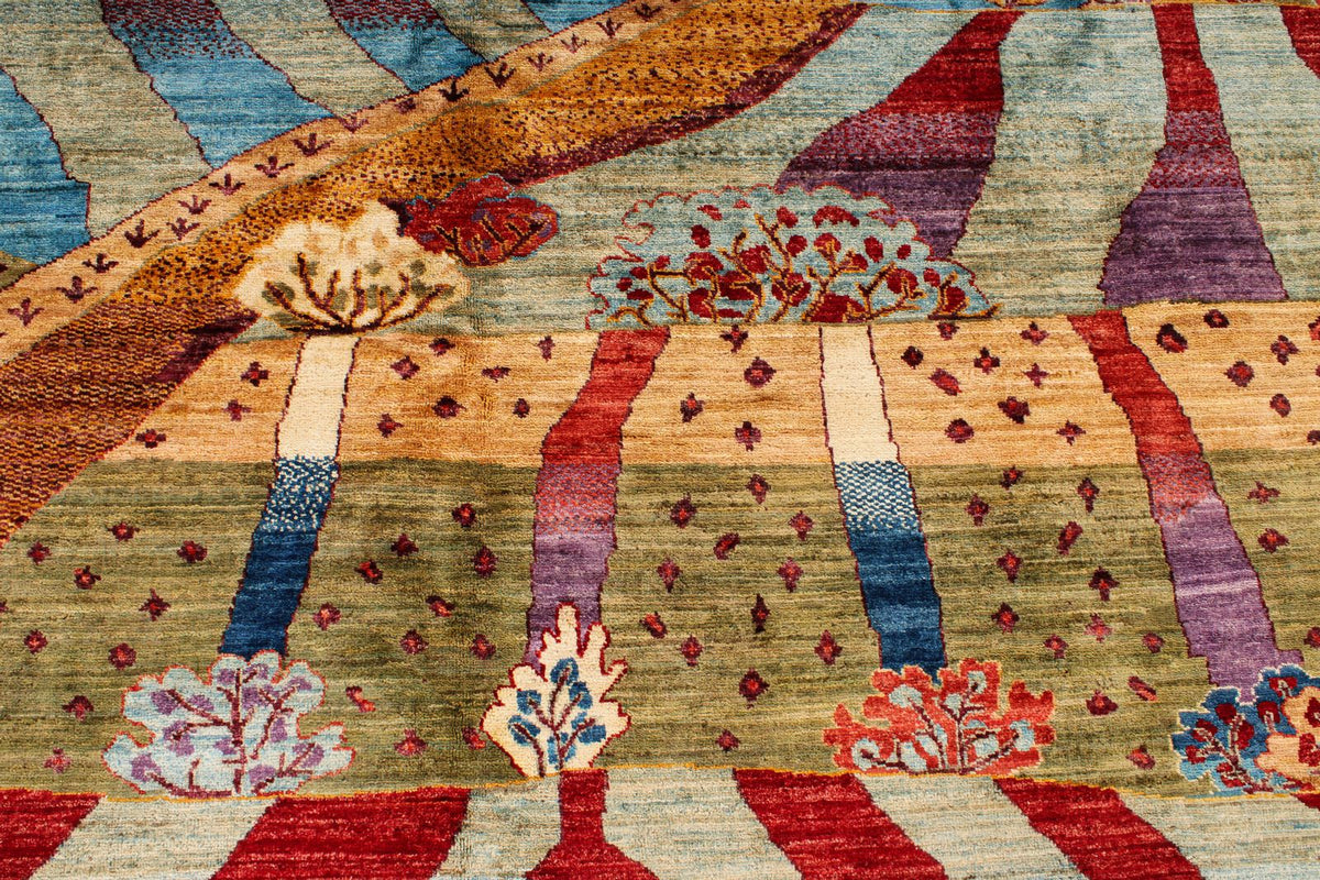 9x12 Multicolor Anatolian Traditional Rug