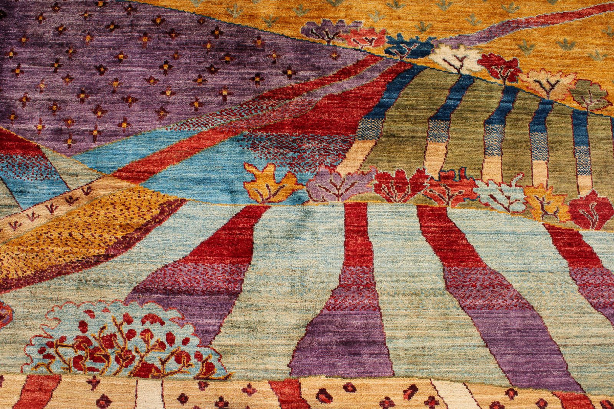 9x12 Multicolor Anatolian Traditional Rug