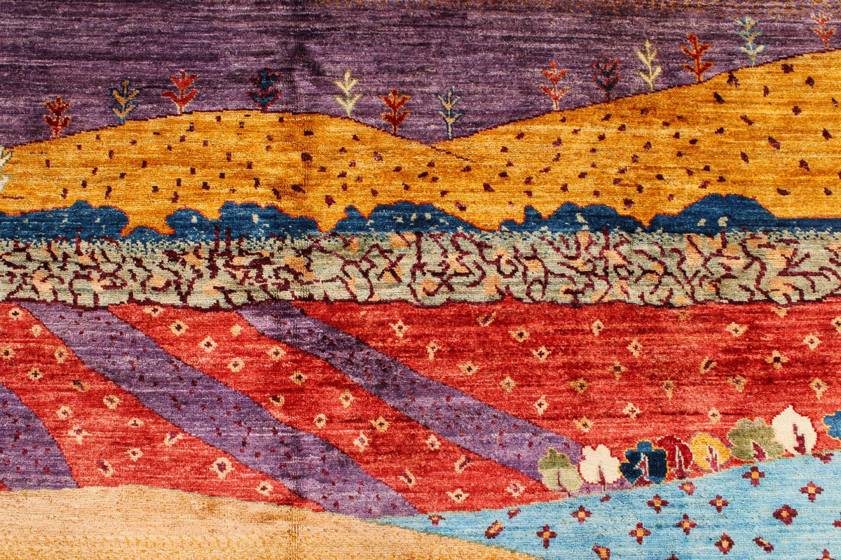 9x12 Multicolor Anatolian Traditional Rug
