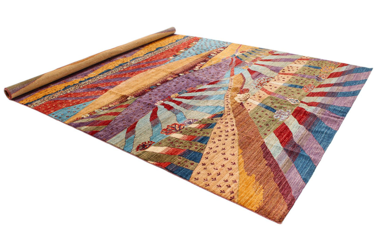 9x12 Multicolor Anatolian Traditional Rug
