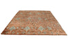 8x10 Brown and Multicolor Modern Contemporary Rug