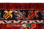 9x12 Red and Multicolor Anatolian Traditional Rug