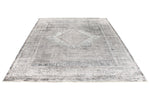 10x13 Silver and Black Turkish Antep Rug
