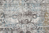 10x13 Silver and Multicolor Turkish Antep Rug