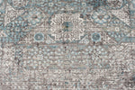 10x13 Silver and Multicolor Turkish Antep Rug