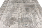 8x11 Silver and Light Gray Turkish Antep Rug