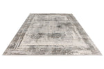 8x11 Silver and Gray Turkish Antep Rug