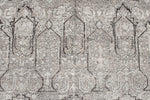 8x11 Silver and Multicolor Turkish Antep Rug