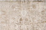 8x10 Gold and Ivory Turkish Antep Rug