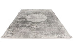 8x11 Ivory and Gray Turkish Antep Rug