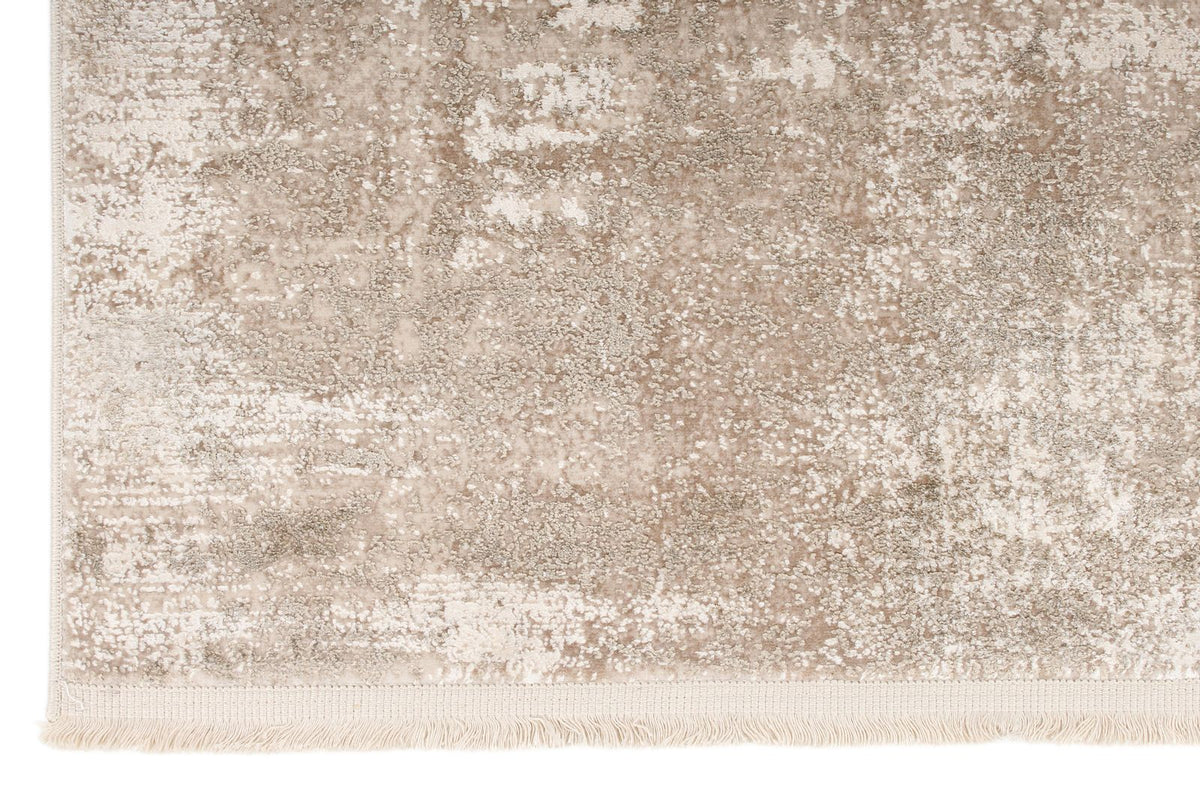 4x10 Ivory and Beige Turkish Antep Runner