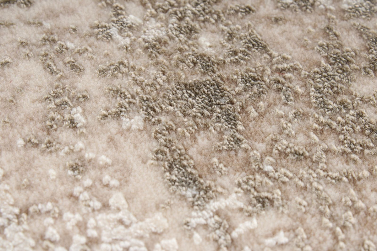 4x10 Ivory and Beige Turkish Antep Runner