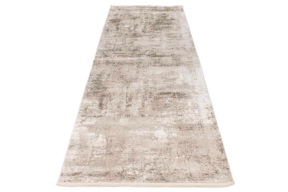 4x10 Ivory and Beige Turkish Antep Runner