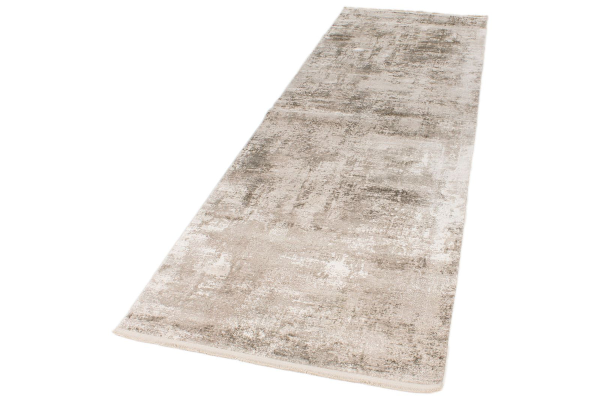 4x10 Ivory and Beige Turkish Antep Runner