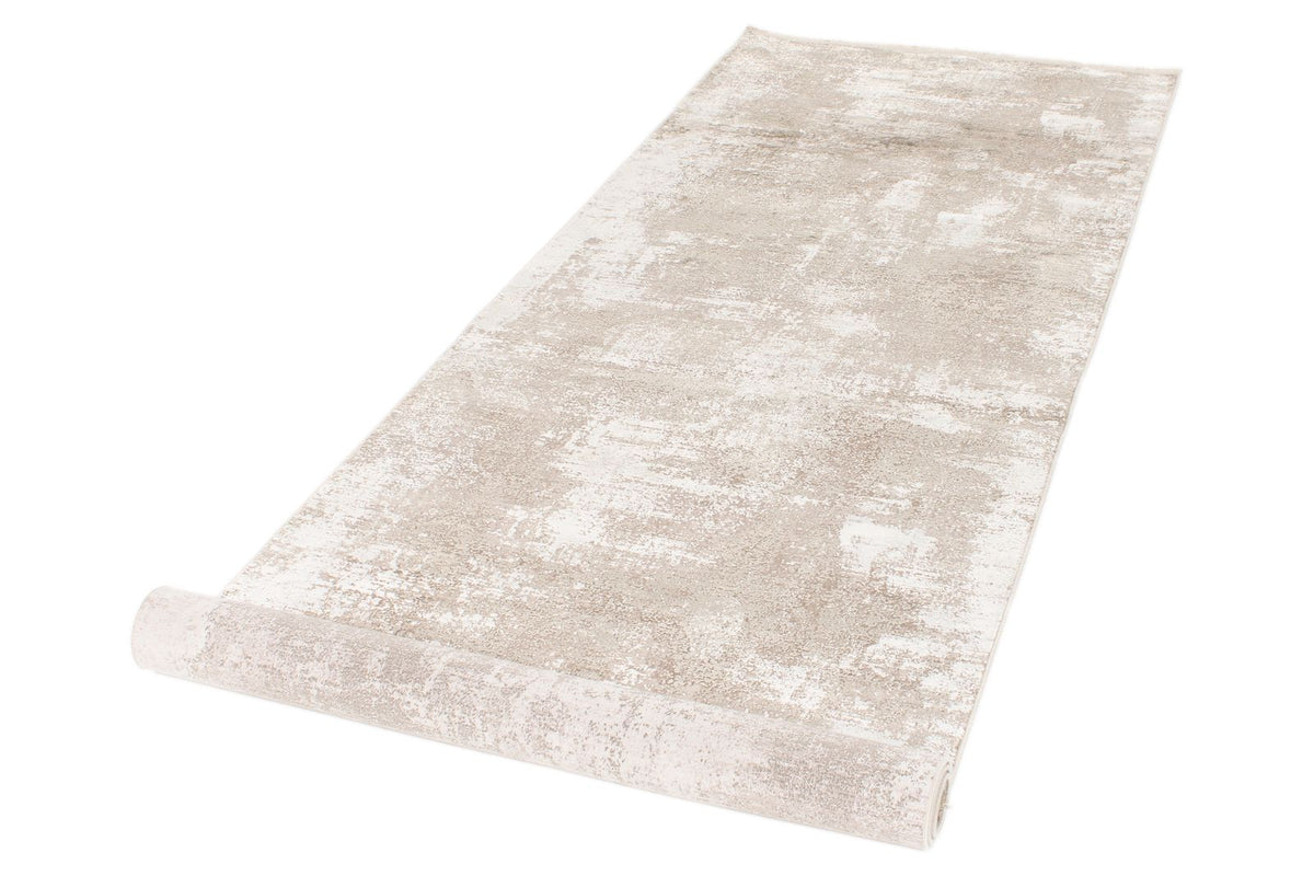 4x10 Ivory and Beige Turkish Antep Runner