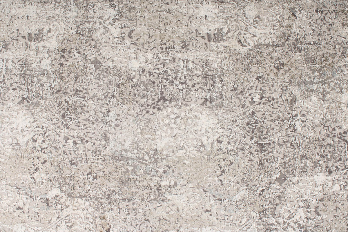 3x10 Silver and Gray Turkish Antep Runner