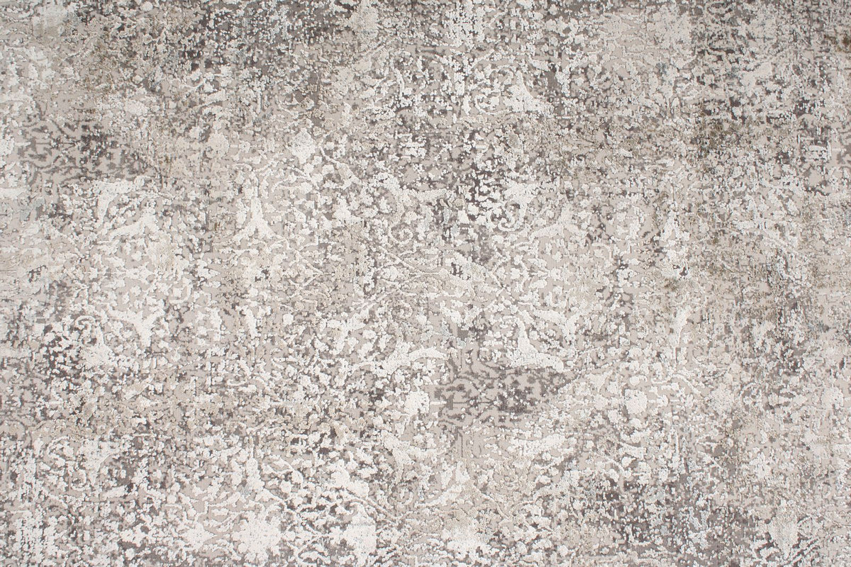 3x10 Silver and Gray Turkish Antep Runner