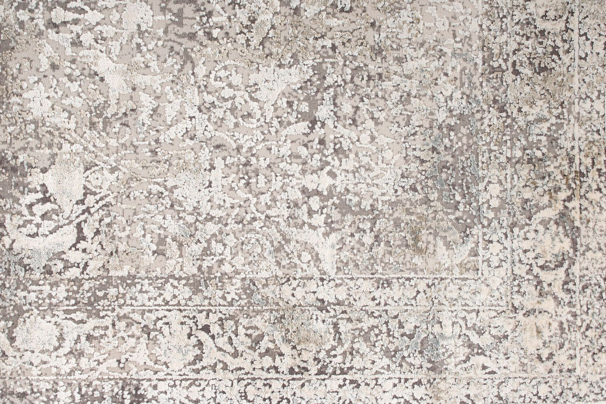 3x10 Silver and Gray Turkish Antep Runner