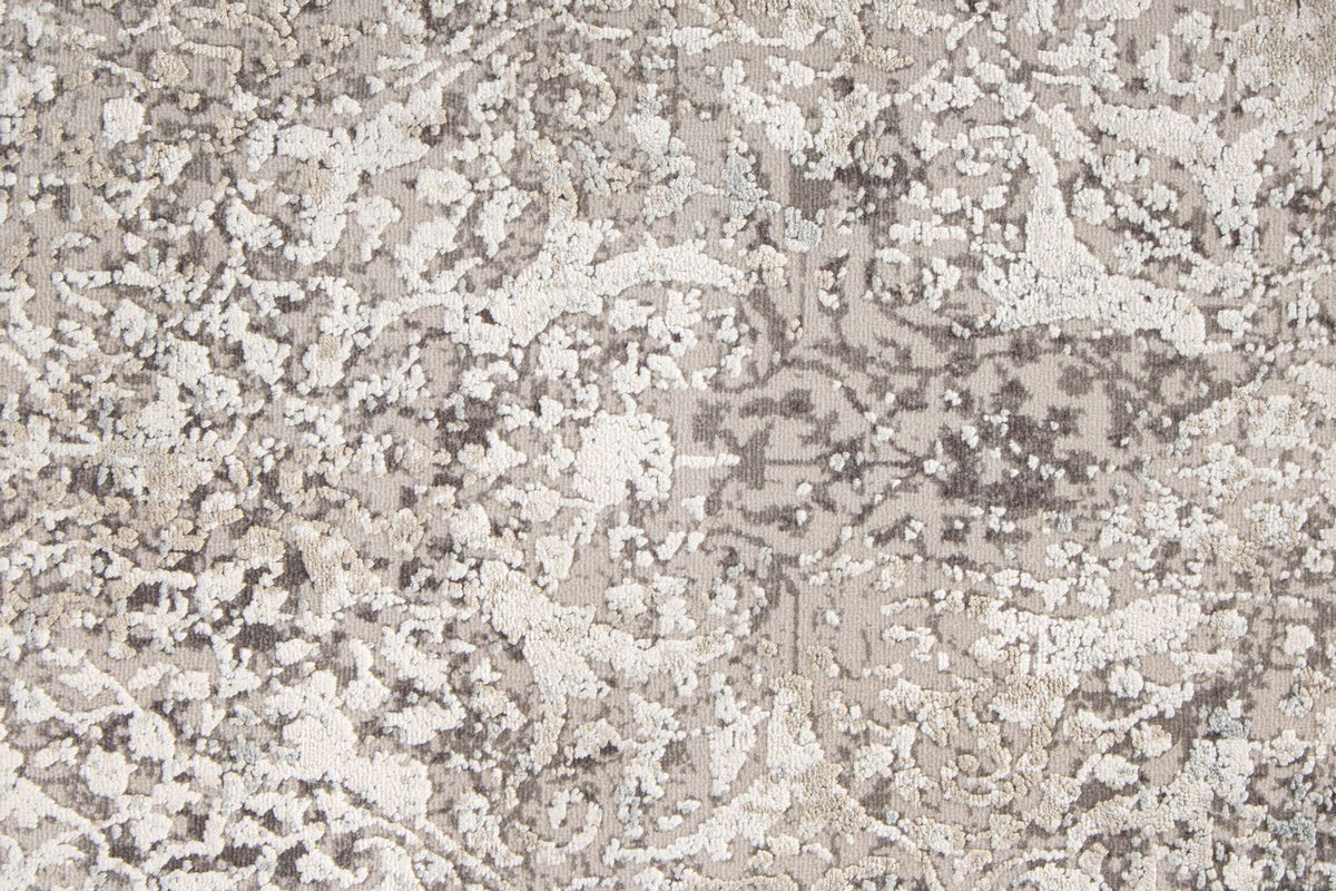 3x10 Silver and Gray Turkish Antep Runner