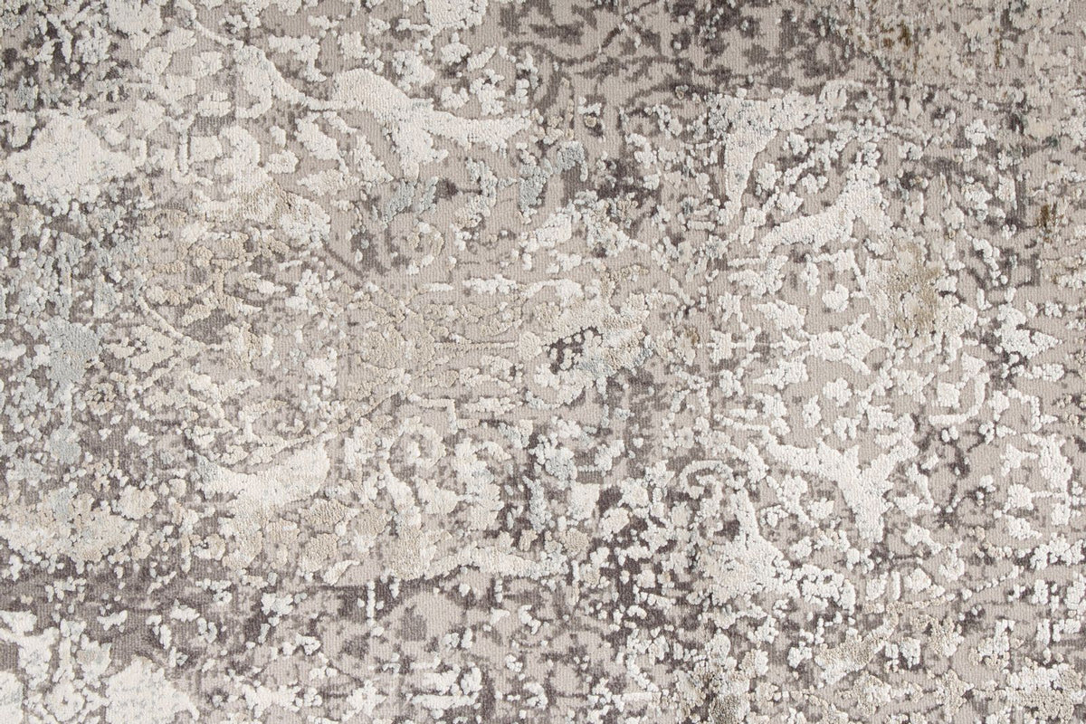 3x10 Silver and Gray Turkish Antep Runner