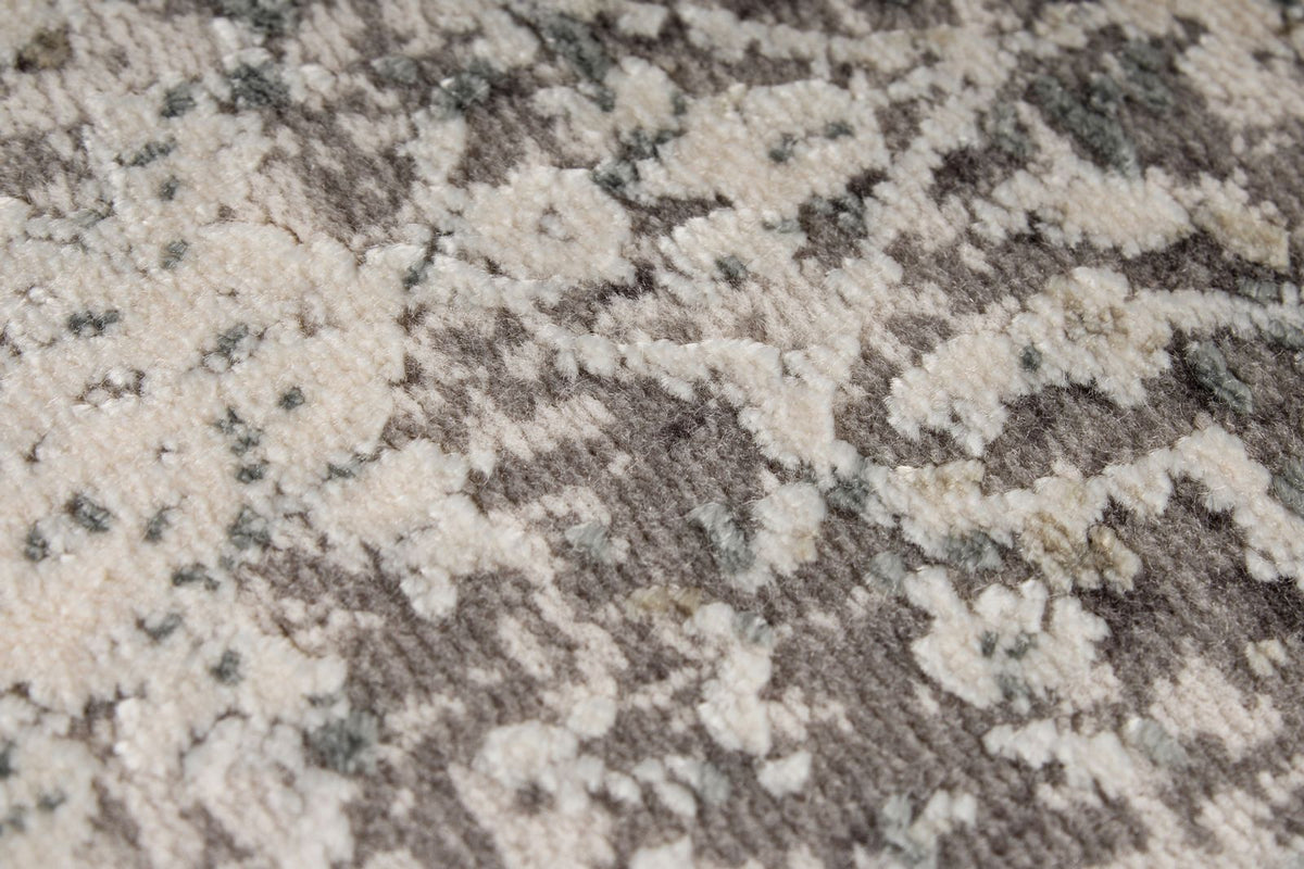 3x10 Silver and Gray Turkish Antep Runner