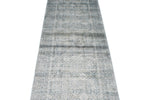 3x10 Silver and Blue Turkish Antep Runner