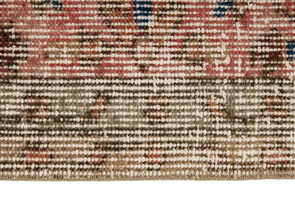 6x9 Rust and Pink Modern Contemporary Rug