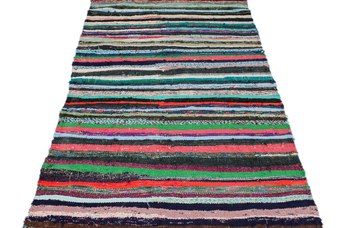 4x10 Multicolor Turkish Tribal Runner