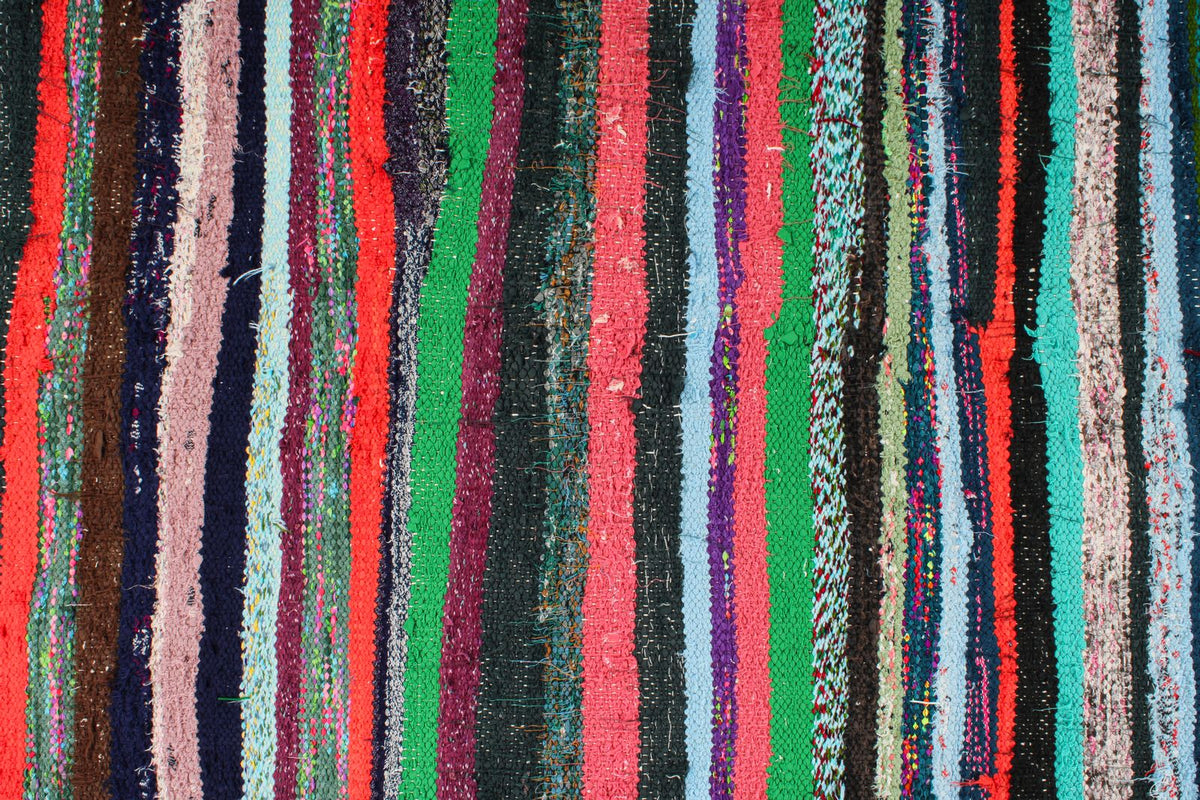 4x10 Multicolor Turkish Tribal Runner
