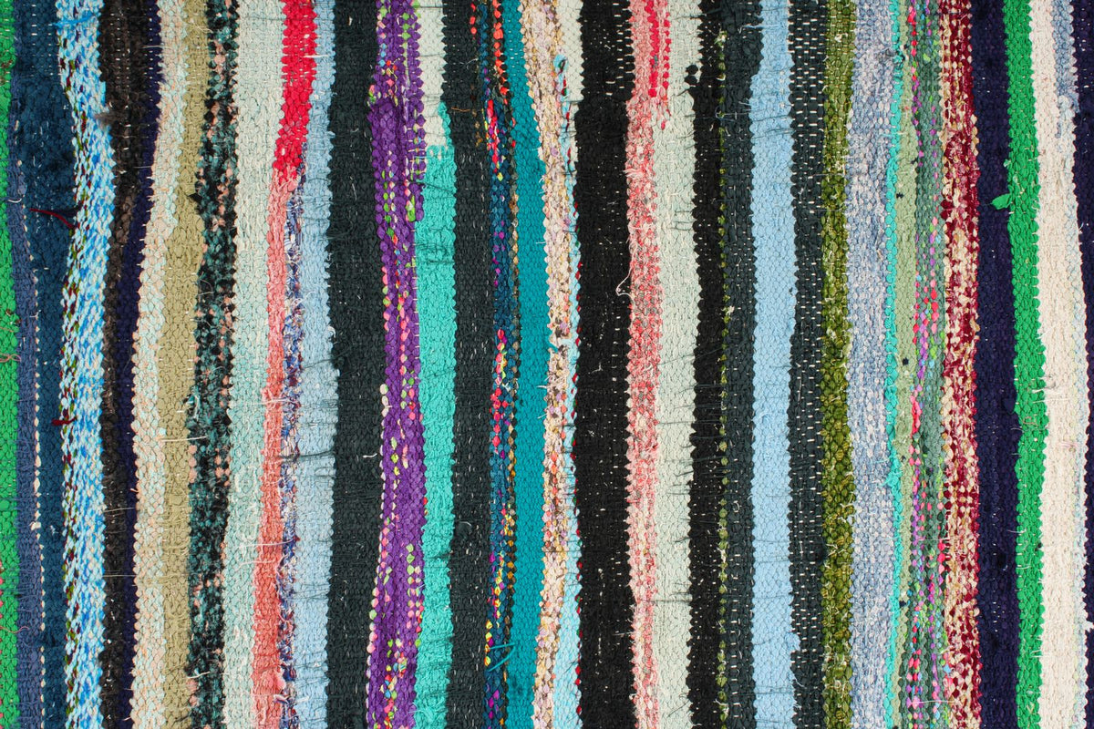 4x10 Multicolor Turkish Tribal Runner