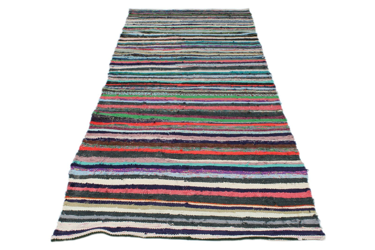4x10 Multicolor Turkish Tribal Runner